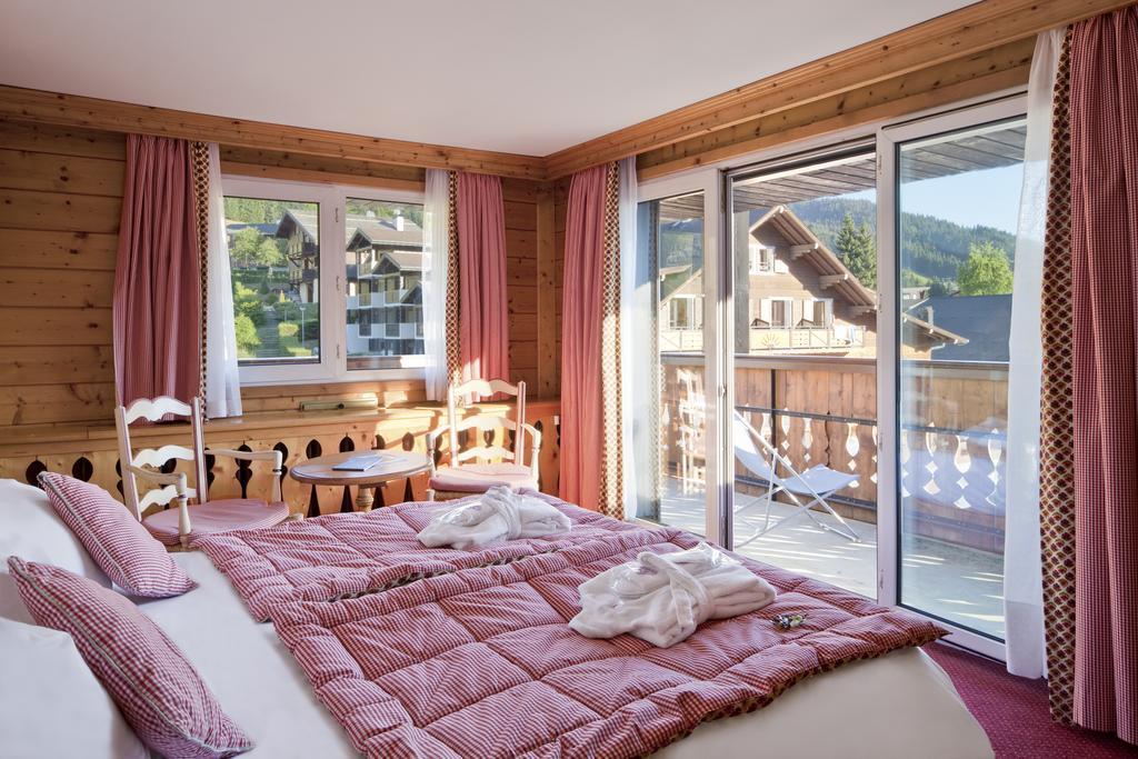 Chalet-Hotel La Marmotte, La Tapiaz & Spa, The Originals Relais Les Gets Cameră foto
