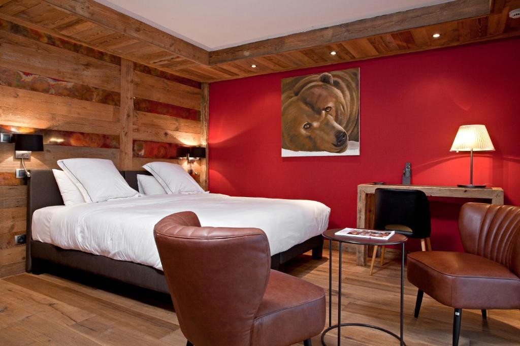 Chalet-Hotel La Marmotte, La Tapiaz & Spa, The Originals Relais Les Gets Cameră foto